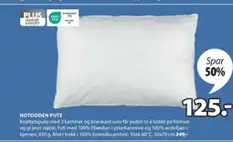 JYSK NOTODDEN PUTE tilbud