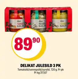 Coop Extra DELIKAT JULESILD 3 PK tilbud