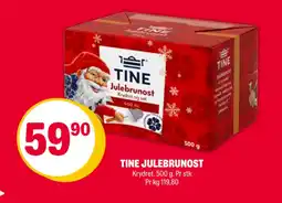 Coop Extra TINE JULEBRUNOST tilbud