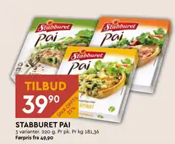 Coop Mega STABBURET PAI tilbud