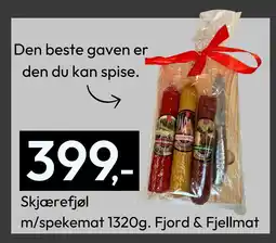 Gigaboks Skjærefjøl m/spekemat 1320g tilbud