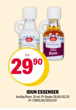 Coop Extra IDUN ESSENSER tilbud