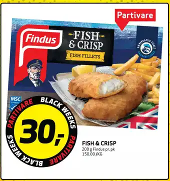 Bunnpris FISH & CRISP tilbud