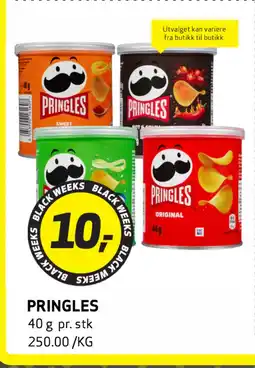 Bunnpris Pringles tilbud