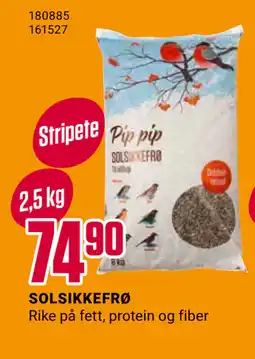 Europris SOLSIKKEFRØ tilbud