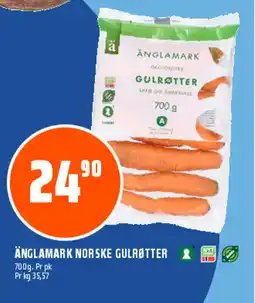 Coop Obs Änglamark norske gulrøtter tilbud