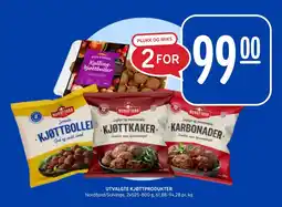 Rema 1000 NORDFJORD Utvalgte kjøttprodukter tilbud