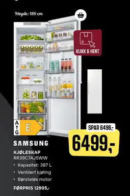 Skousen KJØLESKAP tilbud