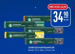 Rema 1000 STARUCKS KAFFEKAPSLER tilbud