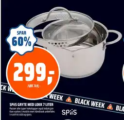 Coop Obs SPiiS GRYTE MED LOKK 7 LITER tilbud