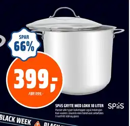 Coop Obs SPiiS GRYTE MED LOKK 18 LITER tilbud