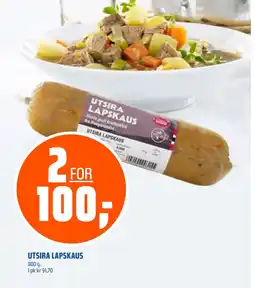 Coop Obs UTSIRA LAPSKAUS tilbud
