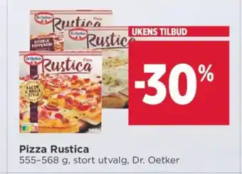 Meny DR. OETKER Pizza Rustica tilbud