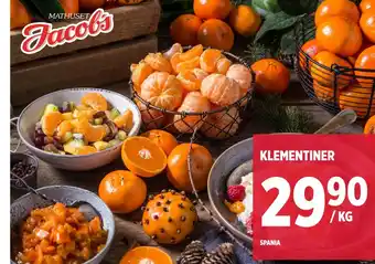 Jacobs KLEMENTINER tilbud