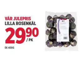 Jacobs VÅR JULEPRIS LILLA ROSENKÅL tilbud