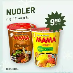 Holdbart NUDLER tilbud