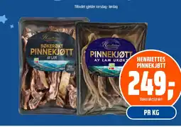 Coop Obs HENRIETTES pinnekjøtt tilbud