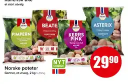 Spar GARTNER Norske poteter tilbud