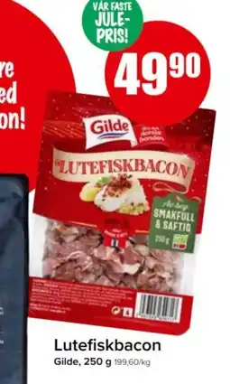 Spar GILDE Lutefiskbacon tilbud