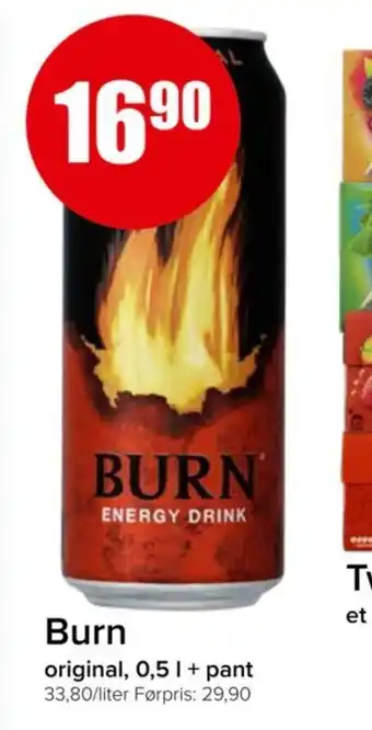 Spar Burn tilbud