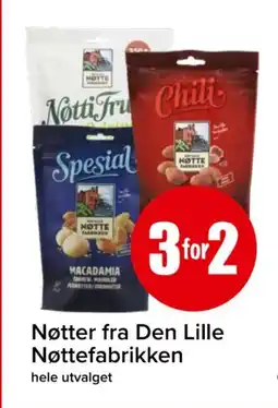 Spar Nøtter fra Den Lille Nøttefabrikken tilbud