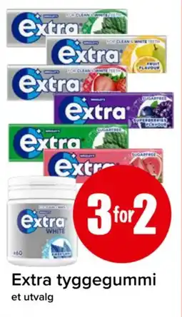 Spar EXTRA tyggegummi tilbud