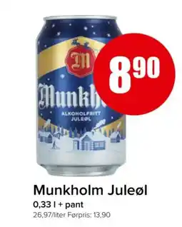 Spar Munkholm Juleøl tilbud