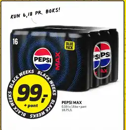 Bunnpris PEPSI MAX tilbud