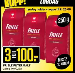 Europris FRIELE FILTERMALT tilbud