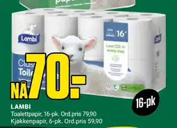 Europris Toalettpapir tilbud