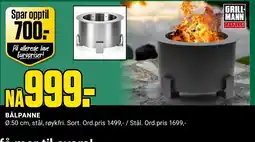 Europris BÅLPANNE tilbud