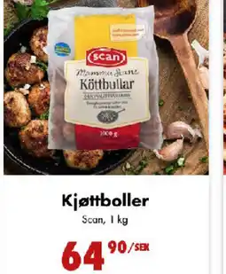Nordby Supermarket Kjøttboller tilbud