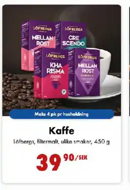 Nordby Supermarket Kaffe tilbud