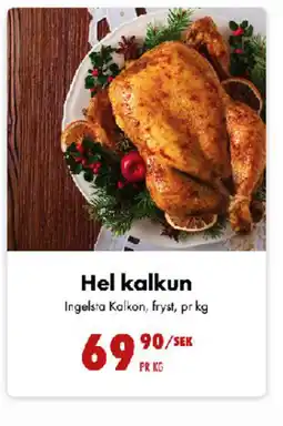 Nordby Supermarket Hel kalkun tilbud