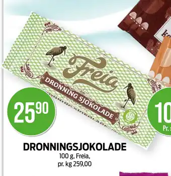 Kiwi DRONNINGSJOKOLADE tilbud