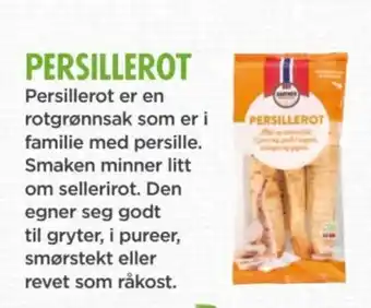 Meny Persillerot tilbud