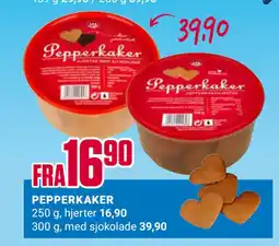 Europris PEPPERKAKER tilbud