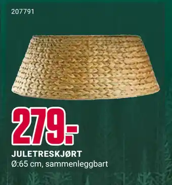 Europris JULETRESKJØRT tilbud