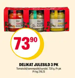 Coop Extra DELIKAT JULESILD 3 PK tilbud