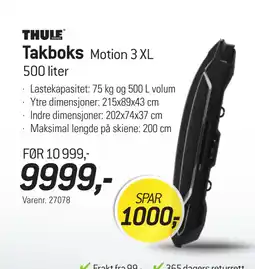 Thansen Takboks tilbud