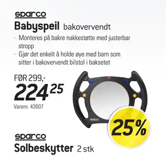 Thansen Babyspeil tilbud