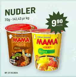 Holdbart NUDLER tilbud