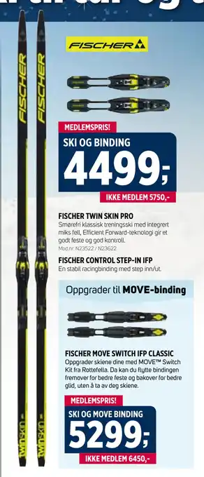 Sport 1 SKI OG MOVE BINDING tilbud