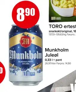Spar Munkholm Juleøl tilbud