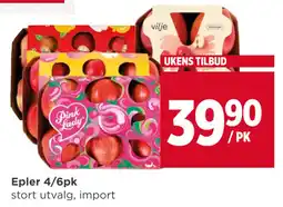 Meny Epler 4/6pk tilbud