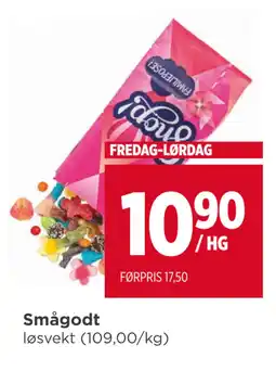Meny Smågodt tilbud