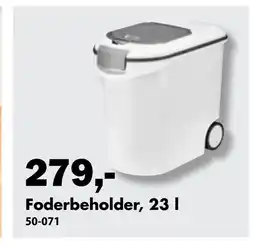 Biltema Foderbeholder, 23 l tilbud