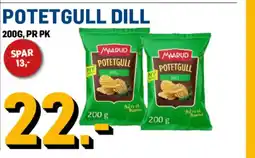 Price Lagerbutikk Potetgull dill tilbud