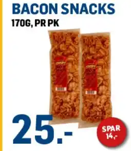 Price Lagerbutikk Bacon snacks tilbud