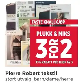CC Mat Pierre Robert tekstil tilbud